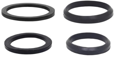 4Pcs Universal Rubber Washers for Sink Drain and Waste Pipe Sealing | Trap Inlet Outlet Sealing Gaskets,Replacement Spare Parts for Basin,fits basin trap and bathroom waste pipe fittings