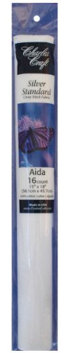 DMC TC8636 6750 Silver Label Aida, weiche Röhre, 16 Stück, Nicht zutreffend, Mehrfarbig, 3.81 x 6.47 x 43.18 cm