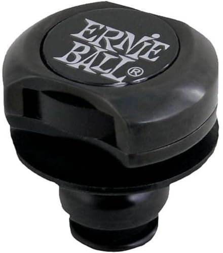Ernie Ball Super Locks Gurtknopf, schwarz