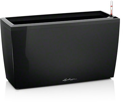 Lechuza Pflanzgefäß Cararo anthrazit metallic 18803