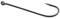Phoxinus Aberdeen Sea Fishing Hooks, Black, 50 Pack, Size 2/0