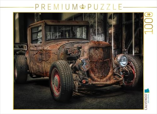 CALVENDO Puzzle EIN Motiv aus dem Kalender Außergewöhnliche Autos - Hot Rods | 1000 Teile Lege-Größe 64 x 48 cm Foto-Puzzle für glückliche Stunden