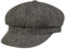 Stetson 8-Panel Wool Ballonmütze - Schirmmütze Herren/Damen - Wollmütze mit Innenfutter (Baumwolle) - Mütze mit Wolle - Schildmütze gefüttert Herbst/Winter - Balloncap braun XL (60-61 cm)
