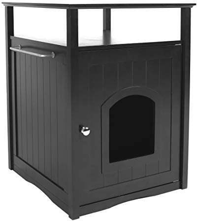 Merry Pet Cat Washroom/Night Stand Pet House – Hidden Litter Box Furniture