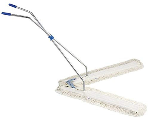 balai ciseaux 2 x 100 cm complet avec 2 franges - QUALITE SUPERIEURE - FRANGES 100% COTON