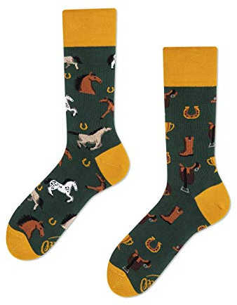 Many Mornings unisex Socken Horse Derby Regular