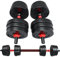 Dumbbell Weights Set 30KG,CANMALCHI Barbell Set With Connecting Rod,Adjustable Lifting Training Set for Workout Traning, Perfect for Man/Women Bodybuilding