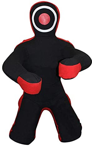 BuyBuy Sports MMA Training, Brazilian Jiu Jitsu, BJJ Bag, Judo Kampfsport und Fitness Training, Boxdummy Grappling Dummy, Boxdummy Boxsack Dummy, Kampfsport, Wrestling, Wurfdummy 119,4 cm - ungefüllt