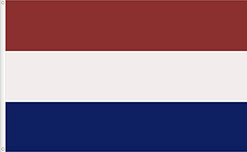 BANDERA DE LOS PAÍSES BAJOS (HOLANDA). CALIDAD RASO PREMIUM. TAMAÑO GRANDE 150X90