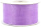 Organzaband 38mm x 25m Rolle - FARBAUSWAHL in 3/6/12/25/38mm - transparent, farbecht & waschbar - Schleifenband für Hochzeit - Geschenkband zum Verpacken Dekorieren Basteln - Flieder 462H