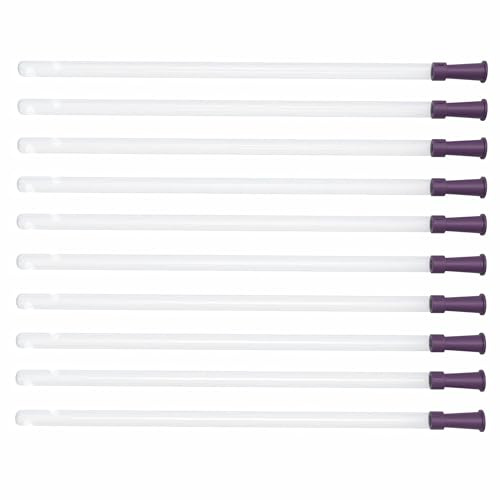 Horn Medical 10x Flexible Einlaufhilfe I Darmrohr für Irrigator-Set/Einlaufbecher I Größe wählbar (CH 22 - Ø 7,3 mm)