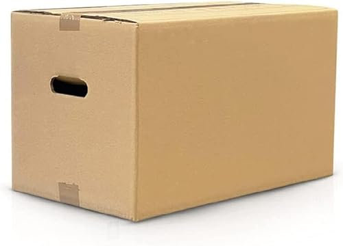 Lot de 20 Boîtes en Carton 50x30x30 cm Déménagement et de Rangement. Carton Renforcé Super Résistant, Idéal pour le Transport