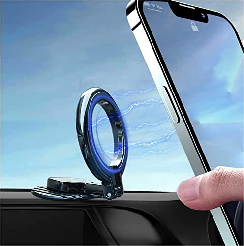 JYFKINN Handyhalterung Auto Magnet Autohalterung Dashboard Faltbar Magnetischer handyhalter fürs Auto Universal 360° KFZ Handy Halterung Auto für Alle Smartphone