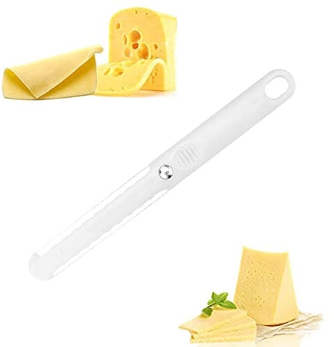 EiEiFiFi 1Pcs Cheese Slicer Plastic Wired Cheese Cutter Cheese Slicers for Block Cheese Multifunctional Butter Curler Tool Kitchen Gadgets