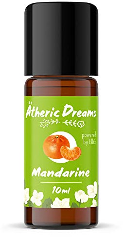 Ätheric Dreams | Mandarine | Reines ätherisches Öl | 100% Naturrein für Aromatherapie, Massage & mehr | Für Duft Diffusor, Badezusätze & Co | 10ml