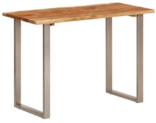 vidaXL Esstisch Küchentisch Esszimmertisch Speisetisch Beistelltisch Holztisch Couchtisch Wohnzimmertisch 110x50x76 cm Massivholz Akazie