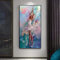 GSHRED Abstrakte Ballerina Leinwand Bild Poster Wanddekoration Bild Gemälde Kunstdruck Auf Leinwand Wohnzimmer Haus Dekor Wandmontage Moderne äSthetik Gemälde Rahmenlos 70×140cm