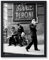 Poster Master Vintage-Foto-Poster – Reise-Druck – Männer in einer Straße von Napoli, Italien, Schwarz & Weiß, minimalistisch, 28,9 x 35,6 cm, ungerahmt, Wandkunst – Geschenk für Künstler, Freunde –