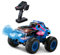 TURBO CHALLENGE - Turbo Roar 100 - Cascade - 1/12-095360 - Voiture Télécommandée - Bleu - Prêt à Rouler - Option Fumée - Batterie Rechargeable et Piles incluses - Plastique - À Partir de 6 Ans