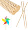 FAAING Lot de 150 batonnet en bois Rond 30 cm x 8 mm Baguette Bois, Baton Bois pour bricolage, modélisme, décoration