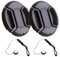 AEIOPRS 2 pcs Capuchon d'objectif avant Capuchon d'objectif et cordon pour appareil photo