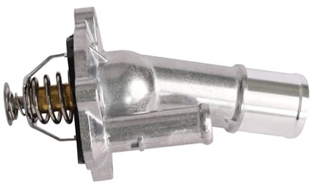 MITZONE Engine Coolant Thermostat Housing Assembly Compatible with Ford Focus S SE SEL Titanium 2012 2013 2014 2015 2016 2017 2018 2.0L with Thermostat Gasket