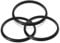 Silicone Rubber Seal Replacement Gaskets for Yeti 20 oz Tumbler Lids, 3 Pack Gaskets Compatible with Yeti 10oz Lowball & 20oz Tumbler