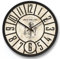 NUOVO 12 Zoll Retro Wanduhr Alte Zeitung Stil für Wohnzimmer, Schlafzimmer, Esszimmer, Den, Kindergarten, Büro, Home Decor