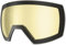 OutdoorMaster Ski Goggles Ultra Ersatzgläser, Magnetische Wechselgläser, Anti-Fog, Weitsicht, Gelb Vlt 91%