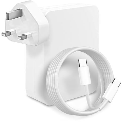 106W Mac Book Pro charger-USB C to C Power Adapter, for Mac Book Pro 13 14 15 16 inch, Mac Book Air 2018 2019 2020 13 inch, New iPad Pro 12.9/11 inch,Thinkpad,HP,Dell Sam sung,Type C Wall Charger