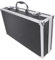 Kisangel Convenient Microphone Organizer Suitcase Protective Storage Box for Wireless Microphones Durable Case with Handle for Karaoke and Recording Studios