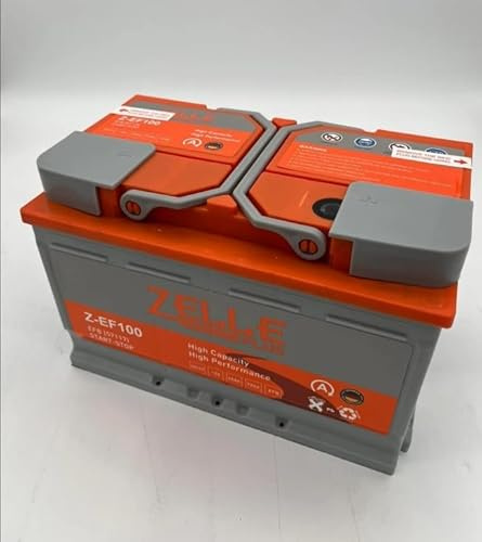 12 V 65 Ah EFB Start-Stop Car Battery – 720 A CCA, Maintenance-Free, High-Performance Replacement for Modern Vehicles, 12 V Battery Pack by ZELLE Plus