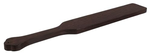 Teppichklopfer 40x5x1,3cm, Braun, für Bettwaren | Glatte Oberfläche, Leicht und Einfach zu Bedienen, Vielseitig für Schlafsaal, Unterwegs, Teppiche
