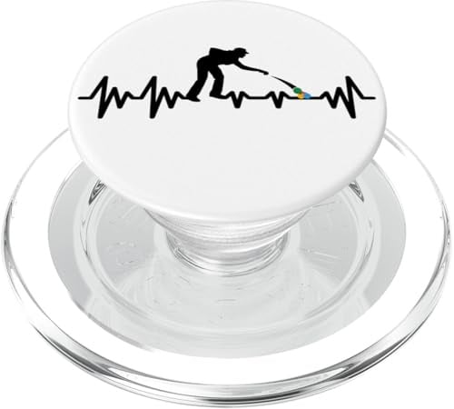 Cardiogram Petanque boules giocatori di bocce gioco Bocce PopSockets PopGrip per MagSafe