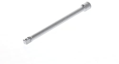 GEDORE Alargadera de llave de vaso, Cuadradillo de accionamiento 1/2'' 12,5 mm, Longitud 250 mm, Adaptador, Herramienta, 1990-10, Acero cromado