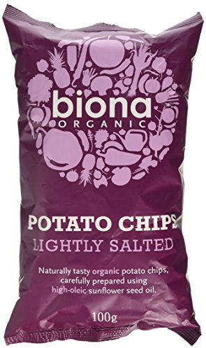 Biona Organic Potato Chips 100g (Pack of 4)