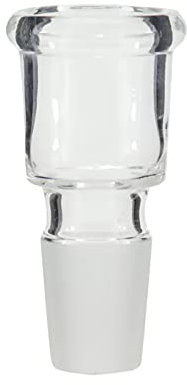 Budawi® Glaskopf Tulpe 14,5 mm | Glas Kopf für Steckchillum & Glasbong – 14,5er Schliff für Stecksysteme