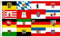 AZ FLAG - Flagge 16 Länder Deutschlands - 150x90 cm - Bundesland Fahne 100% Polyester mit Messing-Ösen - 110g