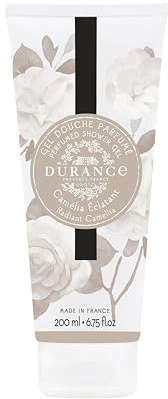 Durance Les Eternelles Natural Shower Gel For Women (200ml) Radiant Camellia Fragrance - Body Wash For Women | Nourishes, Gently Cleanses, Hydrates & Softens Skin