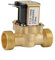 Elettrovalvola 220V, Akozon G3/4 Elettrovalvola a Solenoide Ottone N/C Normalmente Chiusa Valvola Elettrica Acqua Valvola di Regolazione della Pressione a 2 Vie per Fontanelle, Scaldabagni