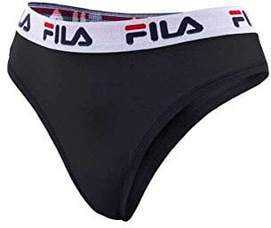 FILA Femme Fu6061 String, Noir, M EU