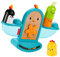 Fisher-Price GJW26 - Stapel & Schaukel Vögelchen, Babyrassel und Stapelspielzeug