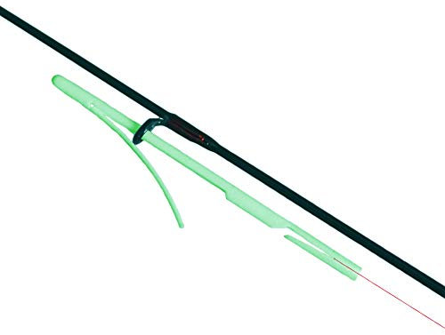 Speedfädel Angelschnur Einfädelhilfe | Made in Germany | Extra-Schnelles Einfädeln durch die Rutenringe (3er-Set grün fluoreszierend)