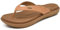 KuaiLu Caqui Chanclas Mujer Verano Playa Sandalias de piscina Apoyo de Arco Ortopedicas Chanclas Zapatos Cómodos para Caminar Antideslizante Talla 39EU