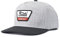 Brixton Unisex Linwood Mp Snapback Baseball Cap, Heather Grey/Black, Einheitsgröße EU