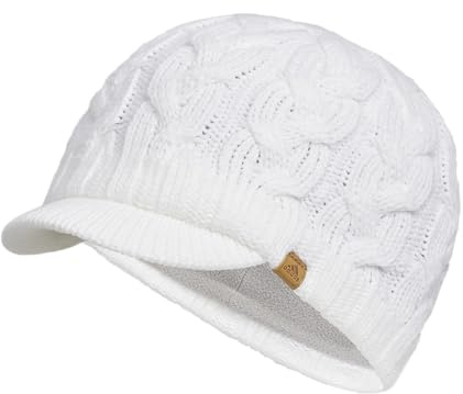 Adidas Damen Crystal Brimmer Beanie, Weiß F23
