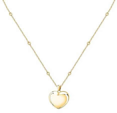 Morellato Istanti Damen-Halskette aus Stahl, IP Gelbgold – SAVZ02, Legierter Stahl