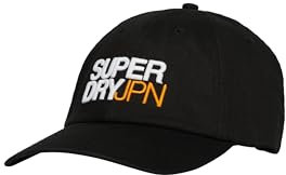 Superdry Damen Sport Style Baseballmütze Schwarz 1SIZE