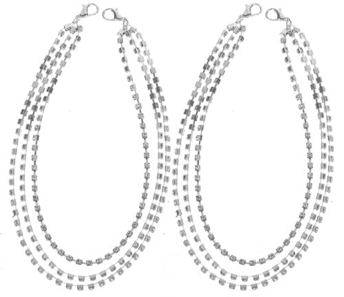 GALPADA 1 Paar Schuhkette Bling-Kette für Schuhe Schuhanhänger schnürsenkel schuhputz deko Stiefel Westernschmuck für Frauen Cowgirl Schuhspitze-Anhänger Sportschuhe Schuhwerk schmücken