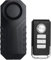 QUMOX Allarme Antifurto Impermeabile 113dB per Bici e Moto, Sensore Vibrazione Wireless con Telecomando